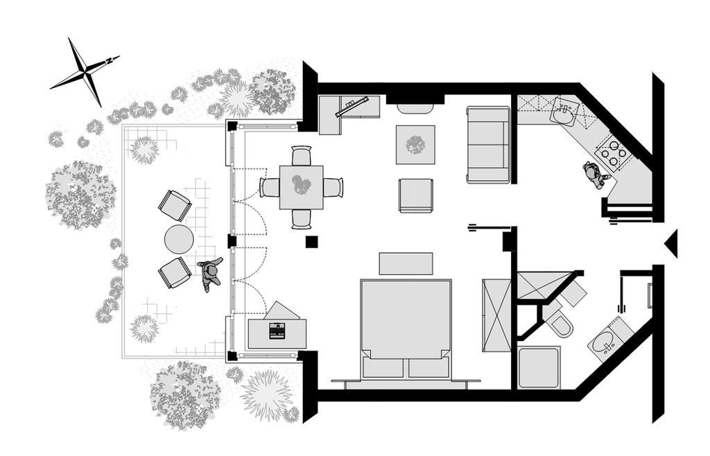 Atelier-Appartement Ambienta Im Zentrum Von Binz Exterior foto